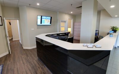 Mapleview Dental Centre reception area